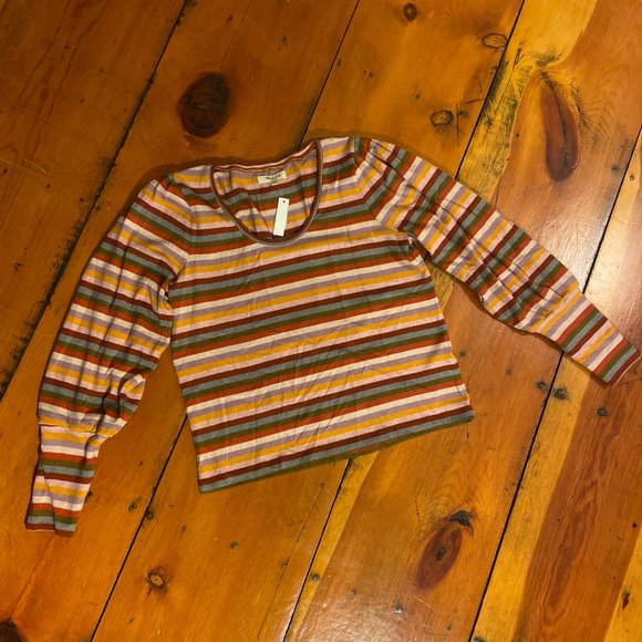 NWT: Madewell Striped Sweater - Picture 4 of 11